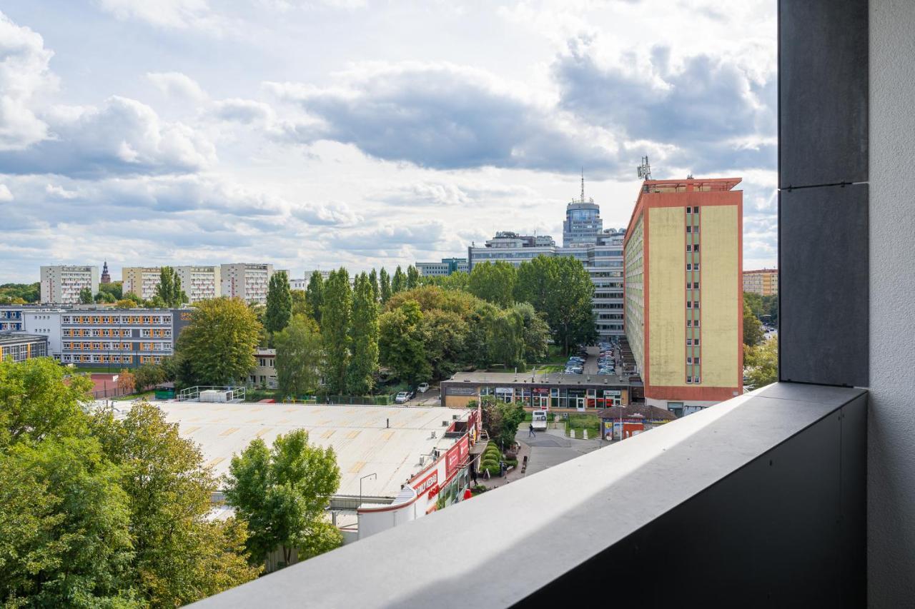 Apartament W Hanza Tower Szczecin Exterior foto